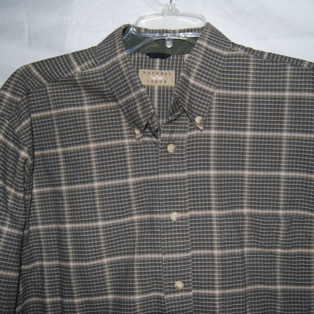 Natural Issue Brown/Tan Woven Shirt